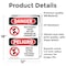 Signmission Safety Culture Sign, 12 in Width, Vinyl Decal, Rectangle, Bilingual OS-2PACK-DS-D-1218-VS-1503 - alternate 3